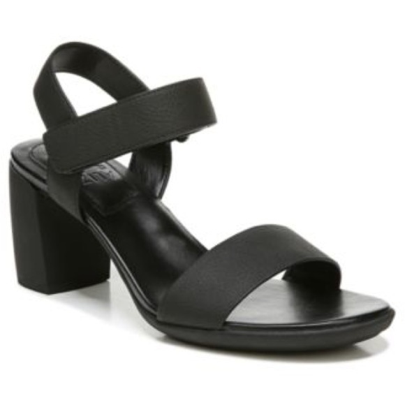 Naturalizer Glenn-Rise 2 Sandals Black New No Box some marks on heel Size 10 - Picture 5 of 11